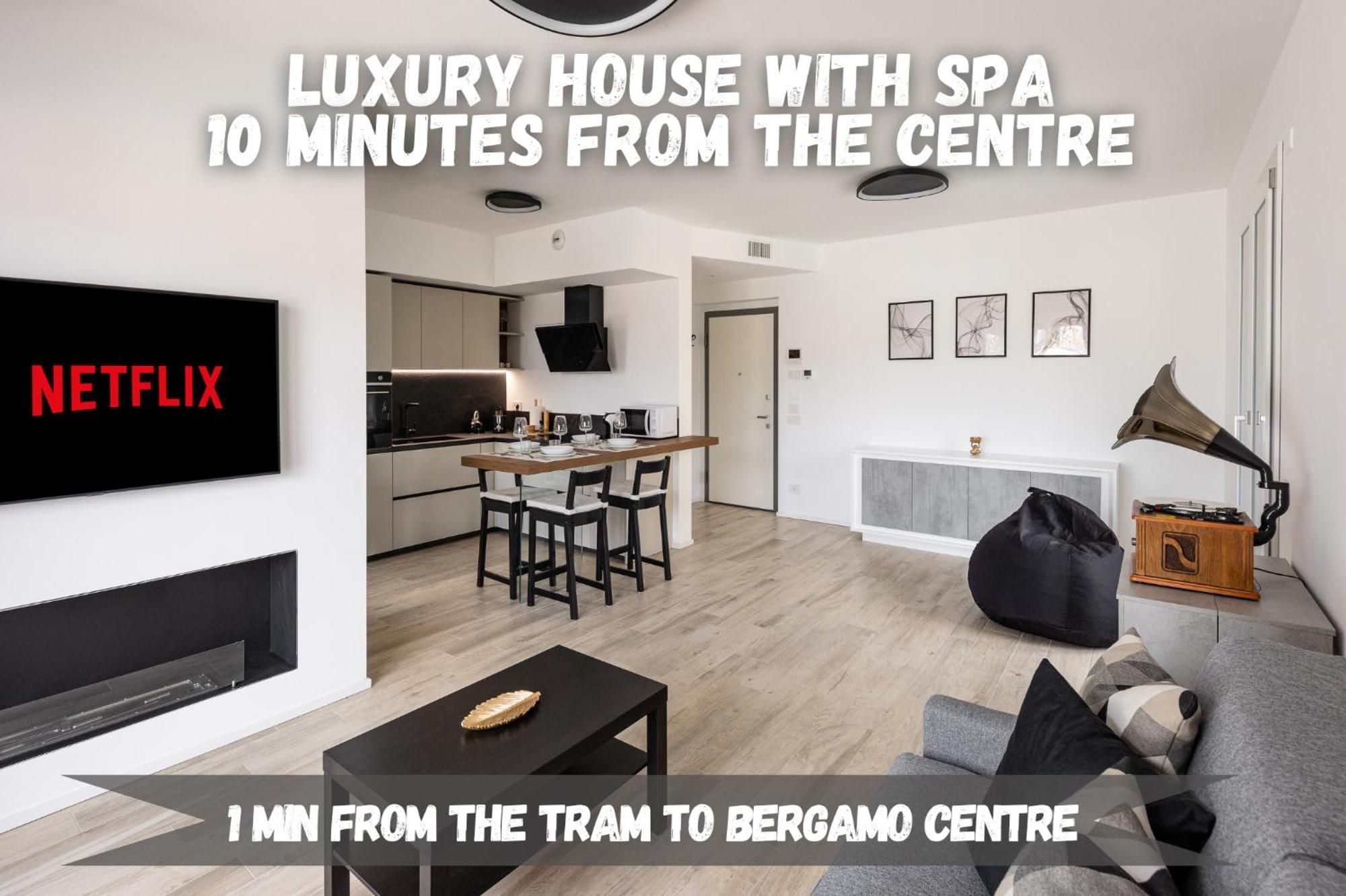 10' From The Venetian Walls, Luxury House With Spa Бергамо Екстериор снимка